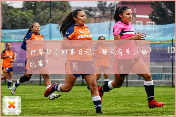 世界杯小组赛日程:每天有多少场比赛?