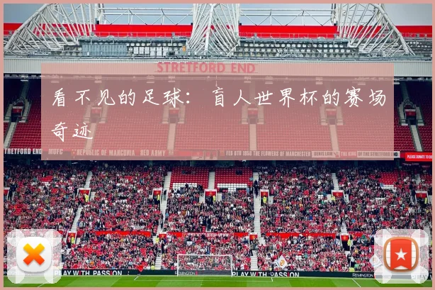 看不见的足球：盲人世界杯的赛场奇迹